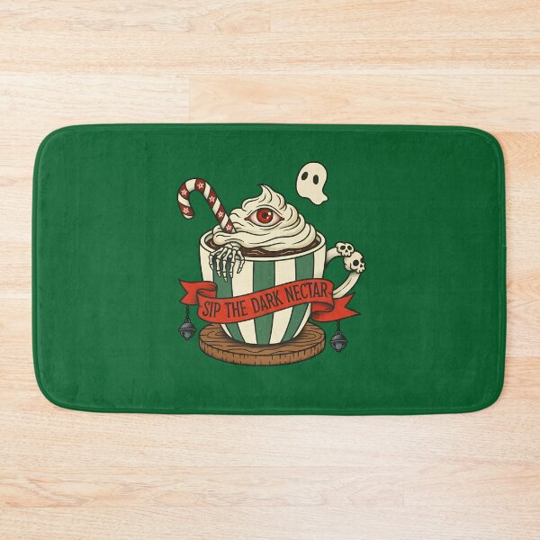 Item preview, Sip The Dark Nectar: Spooky Christmas Cocoa designed and sold by CoffinsArt.