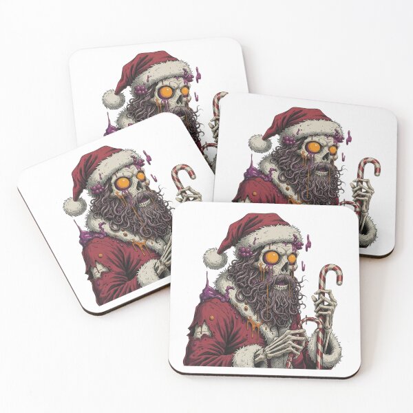 Item preview, Dark Zombie Santa – Creepy Christmas Horror Art designed and sold by ITS-MY-SELF.