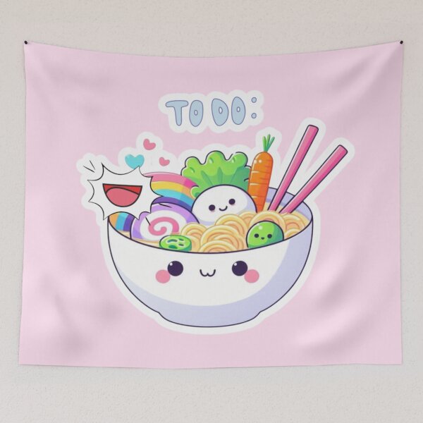 Item preview, Cute Kawaii Ramen Bowl – Adorable Anime Manga Noodle Lover Design designed and sold by Sugar Wisdom .