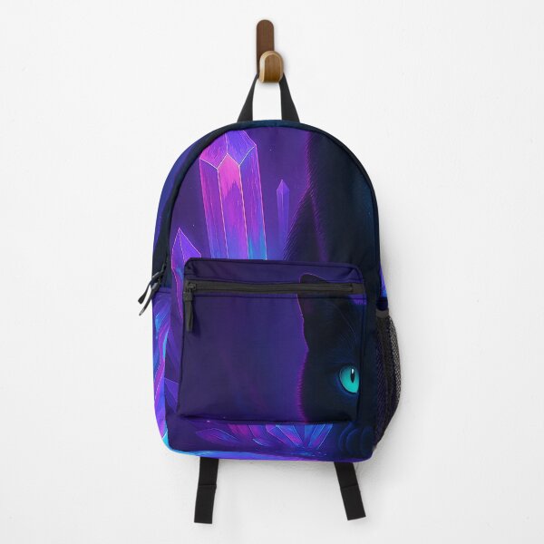 Item preview, Cosmic cat among crystals of light designed and sold by Yuliik.