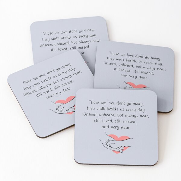 Item preview, Pet Sympathy Those We Love Don't Go Away  designed and sold by HowToCanadian.