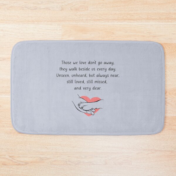 Item preview, Pet Sympathy Those We Love Don't Go Away  designed and sold by HowToCanadian.