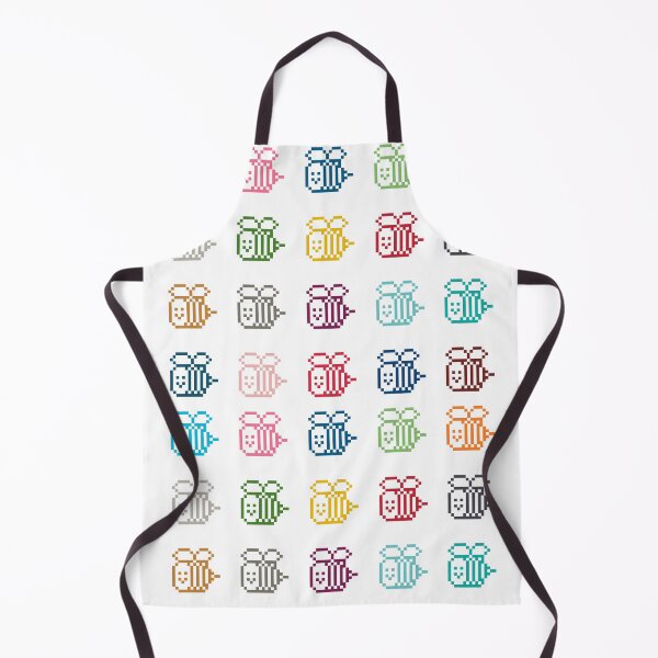Item preview, Manchester Bee pixel art (Hirst style - colourful) designed and sold by jimmy-digital.