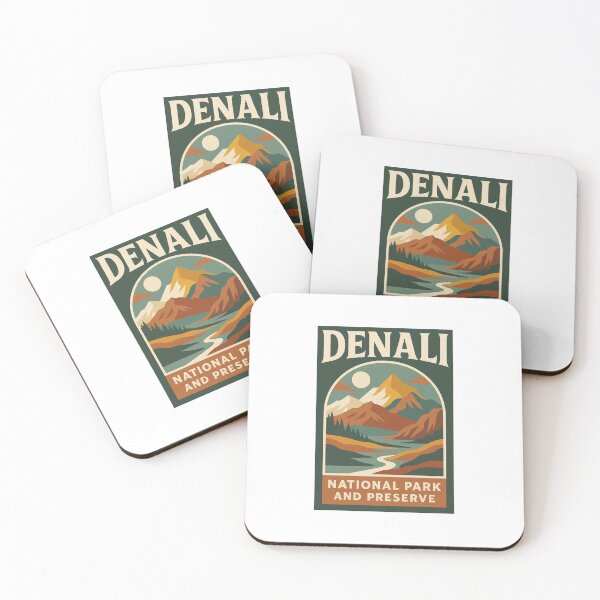 Item preview, Denali National Park and Preserve Retro Design designed and sold by Vendeloc.