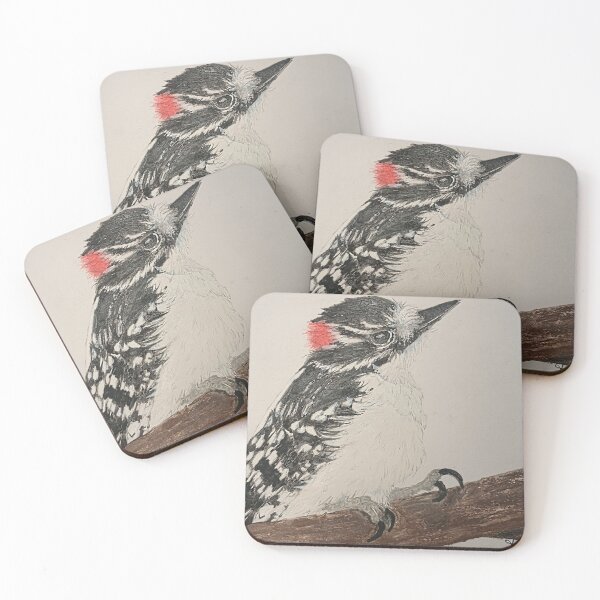 Item preview, Downy Woodpecker designed and sold by drawmama.