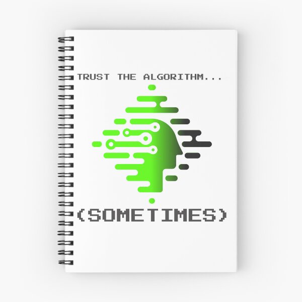 Item preview, TRUST THE ALGORITHM... (SOMETIMES) designed and sold by CappyTees.