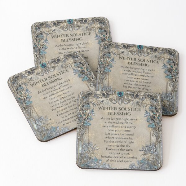 Item preview, Winter Solstice Pagan Blessing designed and sold by SpecInkStudio.