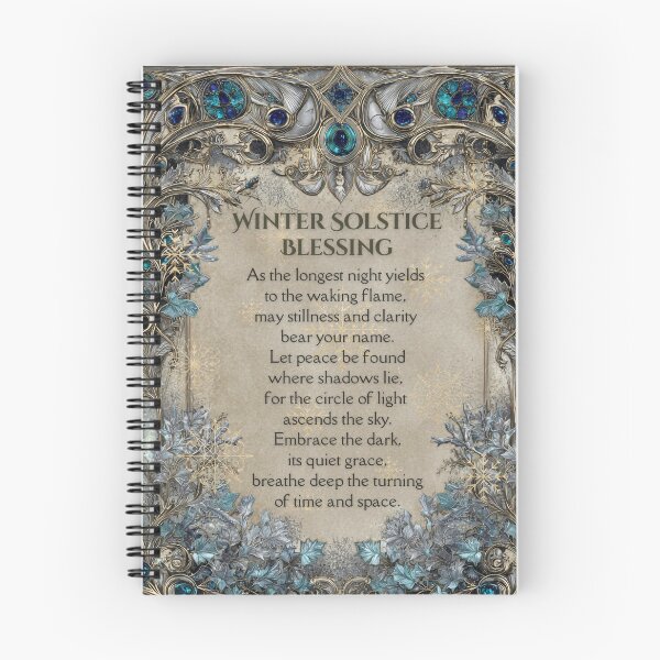 Item preview, Bendición pagana del solsticio de invierno designed and sold by SpecInkStudio.