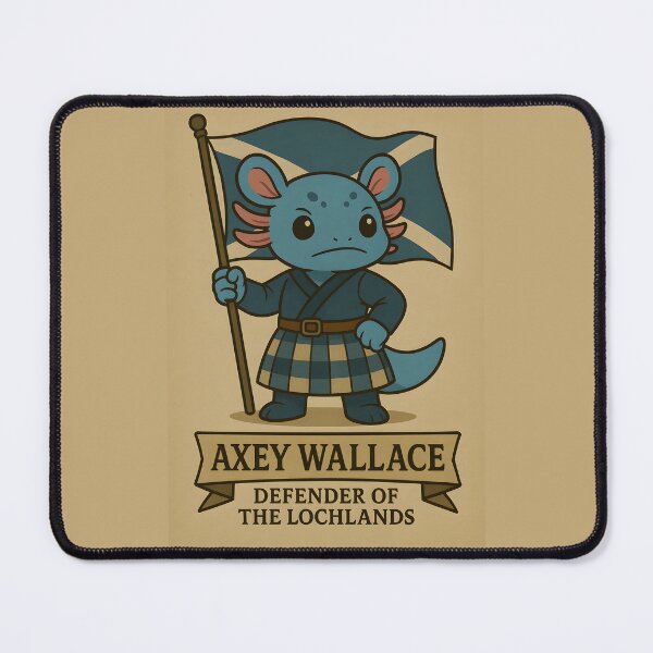 Item preview, Axey Wallace – Defender of the Lochlands designed and sold by anniejunoaxie.