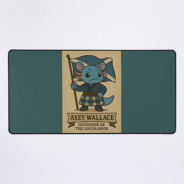 Item preview, Axey Wallace – Defender of the Lochlands designed and sold by anniejunoaxie.