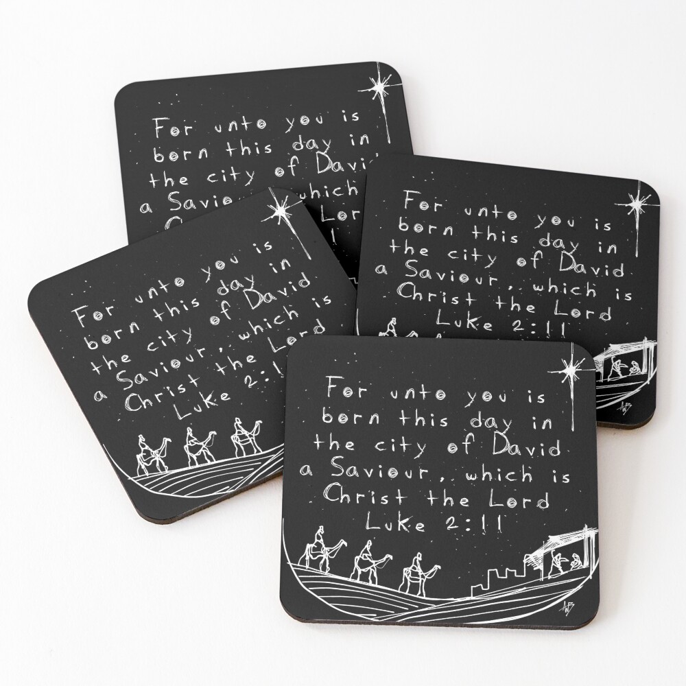 Item preview, Coasters (Set of 4) designed and sold by AWBrowingStudio.