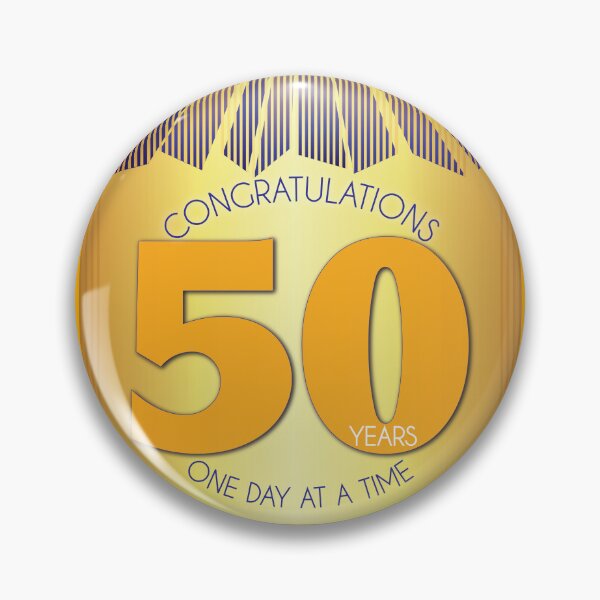Item preview, 50 Year Golden Ray One Day At A Time Anniversary designed and sold by ApexDesigners.