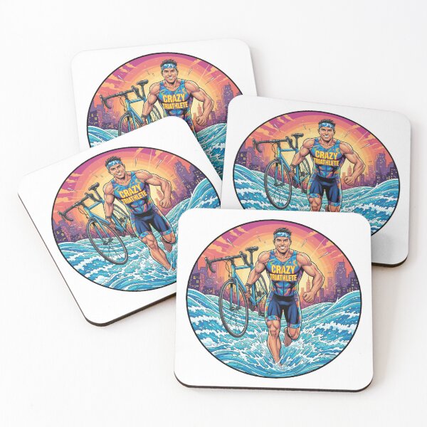 Item preview, Crazy Triathlete designed and sold by LaurannaDesign.
