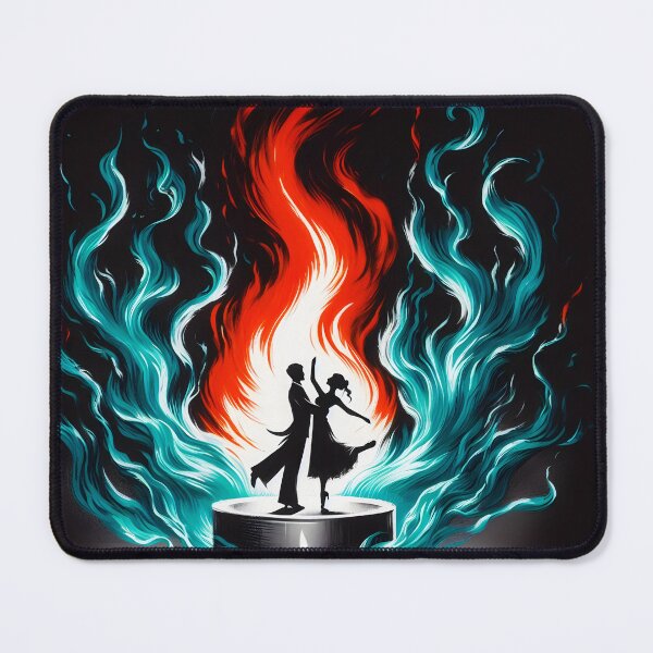 Item preview, Dancing in Flames, Ai Generated Art  designed and sold by ACC .