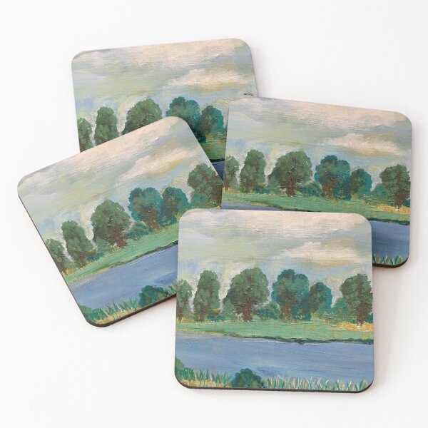 Item preview, Landscape oil painting  designed and sold by Fiveladiesart.