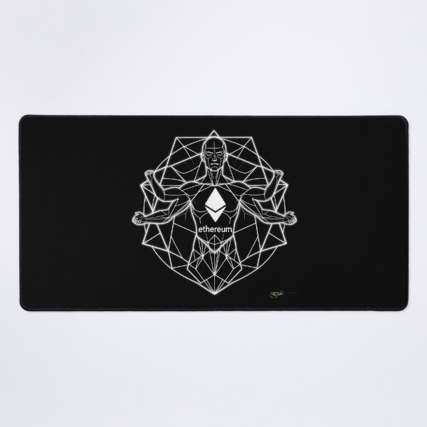 Item preview, Divine Ethereum Geometry – The Light of Blockchain designed and sold by Benito Del Ray.