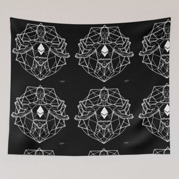 Item preview, Divine Ethereum Geometry – The Light of Blockchain designed and sold by Benito Del Ray.