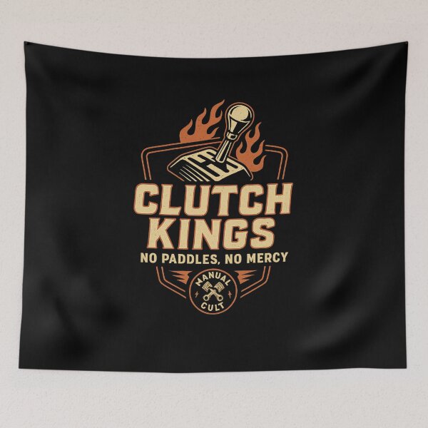 Item preview, Clutch Kings – No Paddles, No Mercy designed and sold by bisha.
