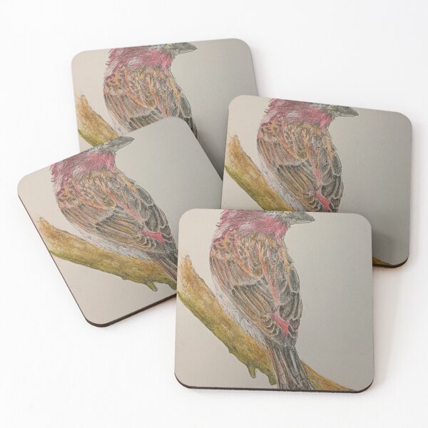 Item preview, Purple Finch designed and sold by drawmama.