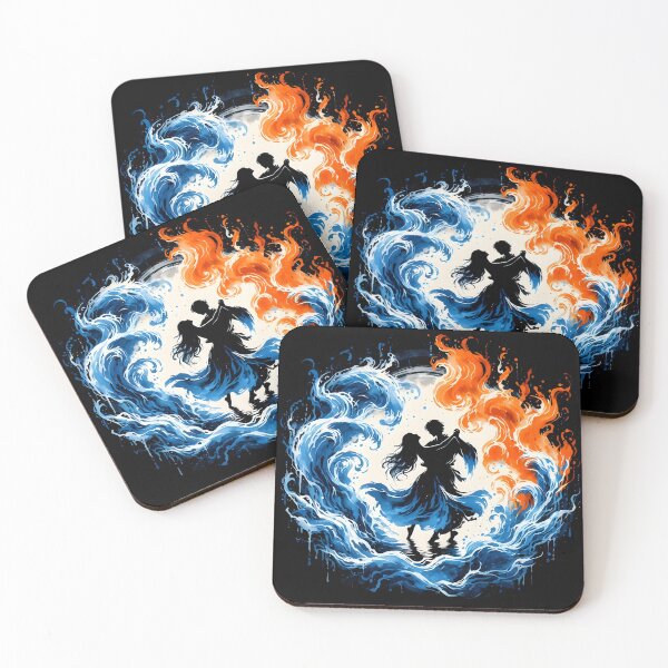 Item preview, Dancing in Flames, Ai Generated Art  designed and sold by ACC .