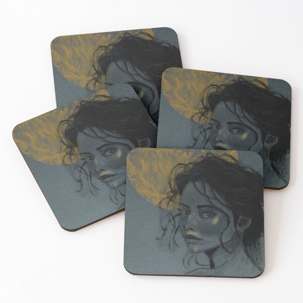 Item preview, Moon Goddess Left Facing F00012 designed and sold by Morose-merch.