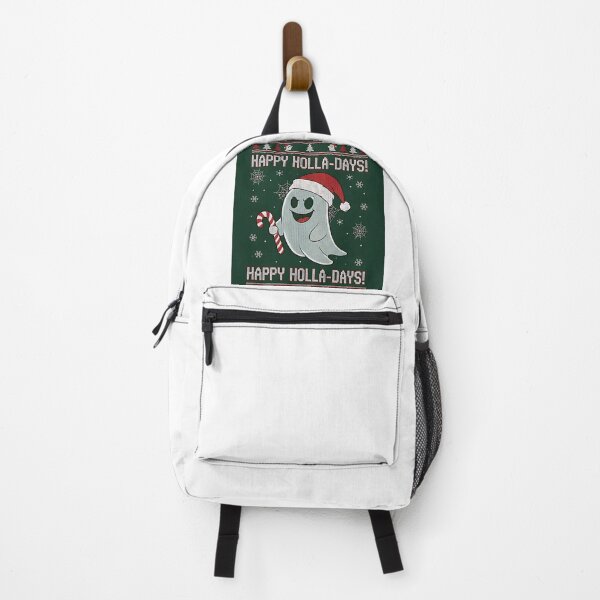 Item preview, Spooky Cute Ghost Happy Holla-Days designed and sold by Silent Watch Threads..