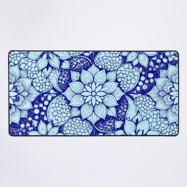 Item preview,  Blue Lace Flower Background designed and sold by Sharon Schwalbe.