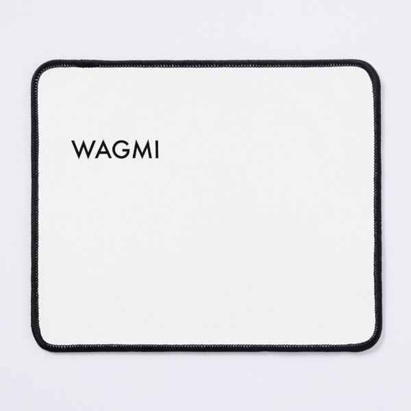 Item preview, WAGMI negro designed and sold by minimalistdesign.