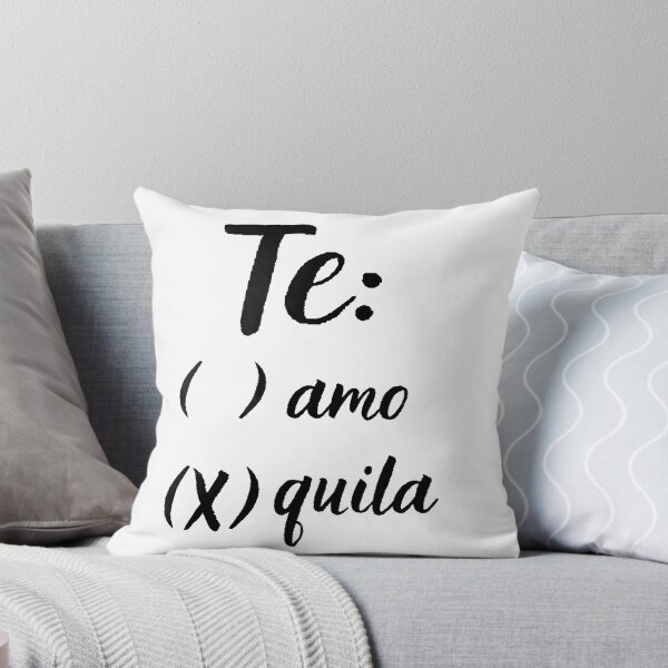 Item preview, Te Amo or Tequila Funny Spanish Quote T-Shirt – Love or Drink Humor designed and sold by TeezOfMadness.