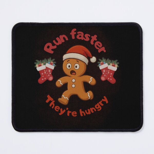 Item preview, Copy of Vintage Funny Gingerbread Man – Run Faster They're hungry designed and sold by zboro-art.