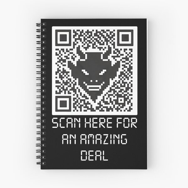 Item preview, Deal with the Devil – Scan the QR Code  designed and sold by SidTastic .