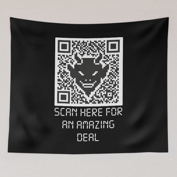 Item preview, Deal with the Devil – Scan the QR Code  designed and sold by SidTastic .