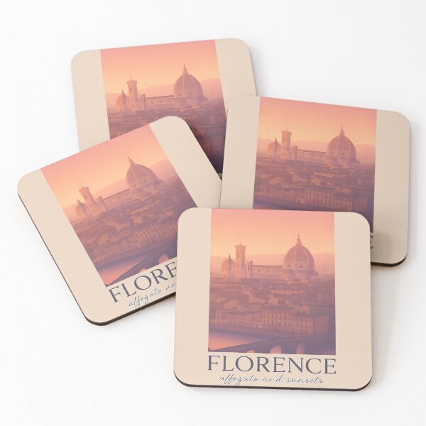 Item preview, Florence — Affogato and Sunsets designed and sold by BumbleVee ☀️.