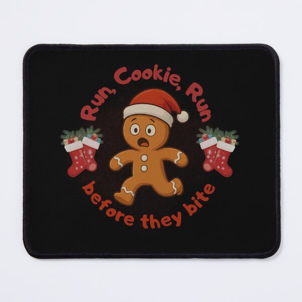 Item preview, Vintage Funny Gingerbread Man –Run, Cookie, Run Before They Bite designed and sold by zboro-art.