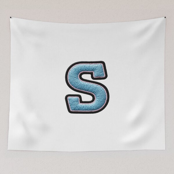 Item preview, Embroidered S designed and sold by CharmStudio.