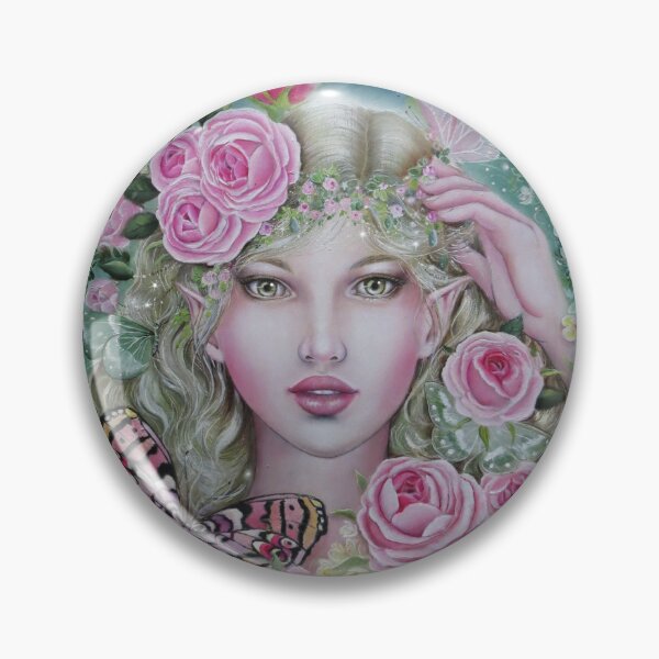 Item preview, Pink rose fairy designed and sold by Gabriella  Szabo.