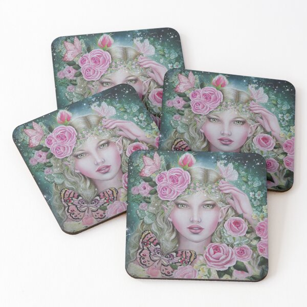 Item preview, Pink rose fairy designed and sold by Gabriella  Szabo.