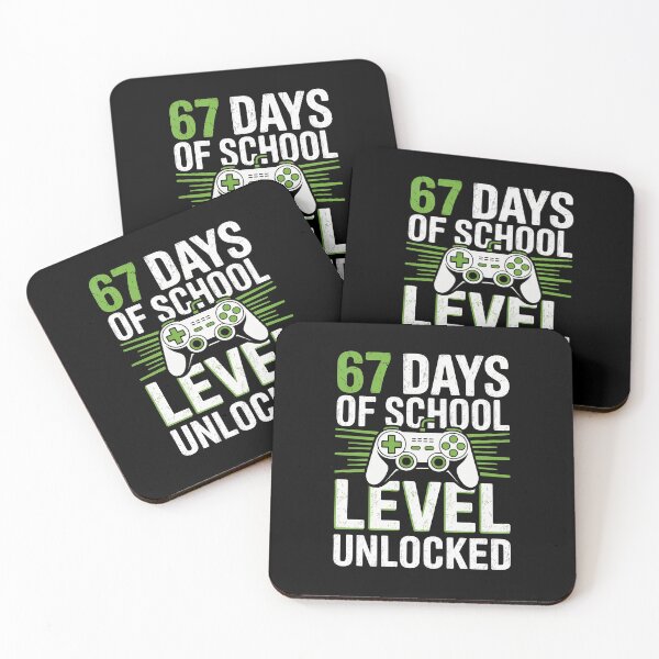 Item preview, 67 Days of School Level Unlocked designed and sold by AgaDesignStudio.