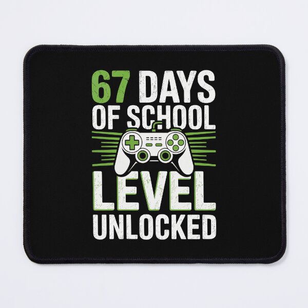 Item preview, 67 Days of School Level Unlocked designed and sold by AgaDesignStudio.