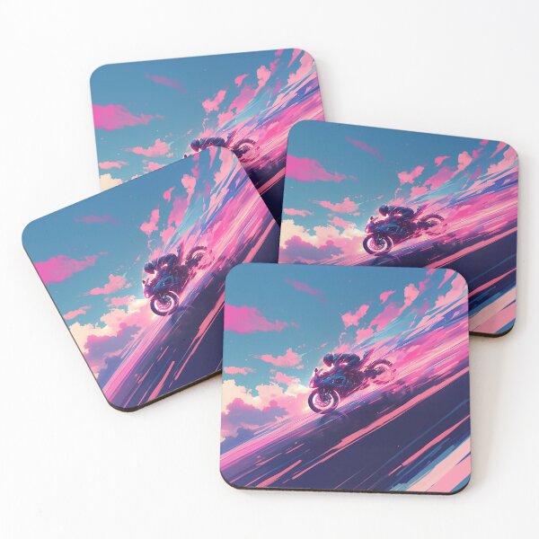 Item preview, Neon Speed Through Sunset Skies designed and sold by Christian Weiss.