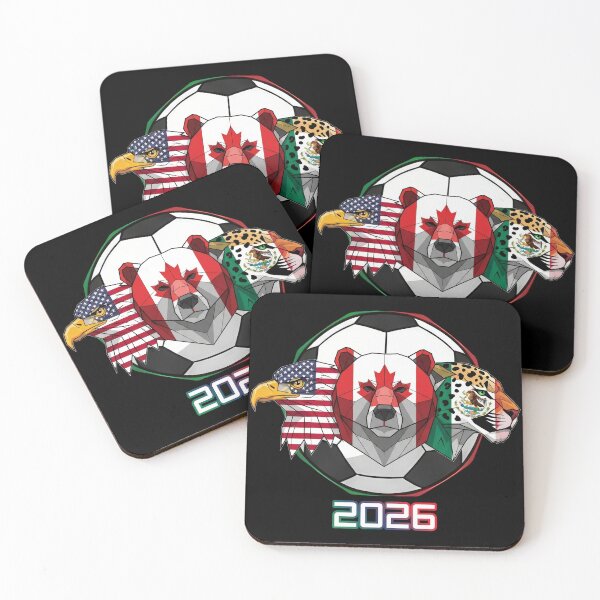 Item preview, North American Soccer Animals 2026 designed and sold by ArtsMichalShop.