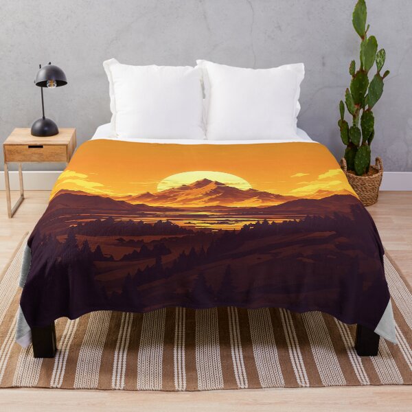 Item preview, Golden Horizon Mountain Glow designed and sold by Christian Weiss.