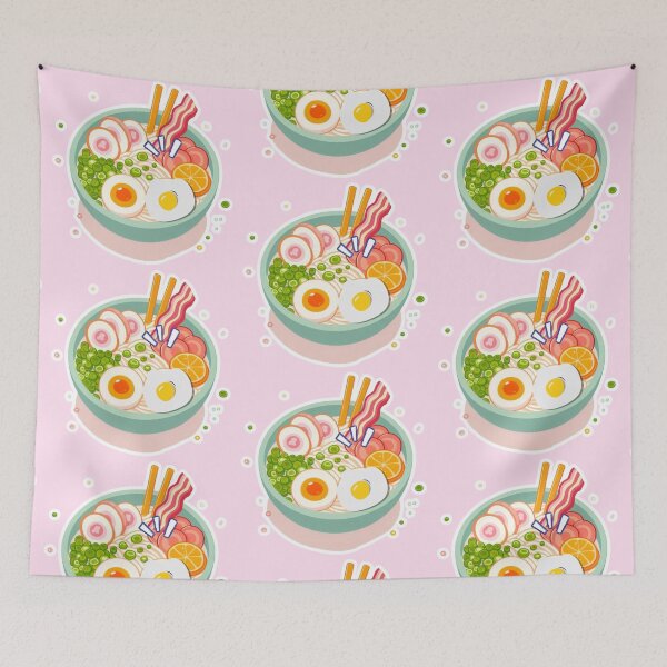 Item preview, Cute Kawaii Ramen Bowl – Adorable Anime Manga Noodle Lover Design designed and sold by Sugar Wisdom .