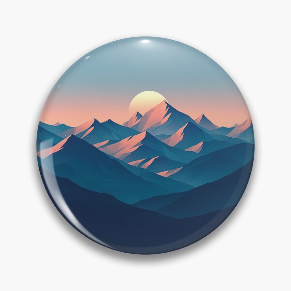 Item preview, Twilight Peaks of Endless Blue designed and sold by Christian Weiss.