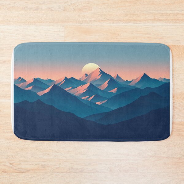 Item preview, Twilight Peaks of Endless Blue designed and sold by Christian Weiss.