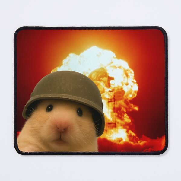 Item preview, Hamster in War designed and sold by MemishDesign.