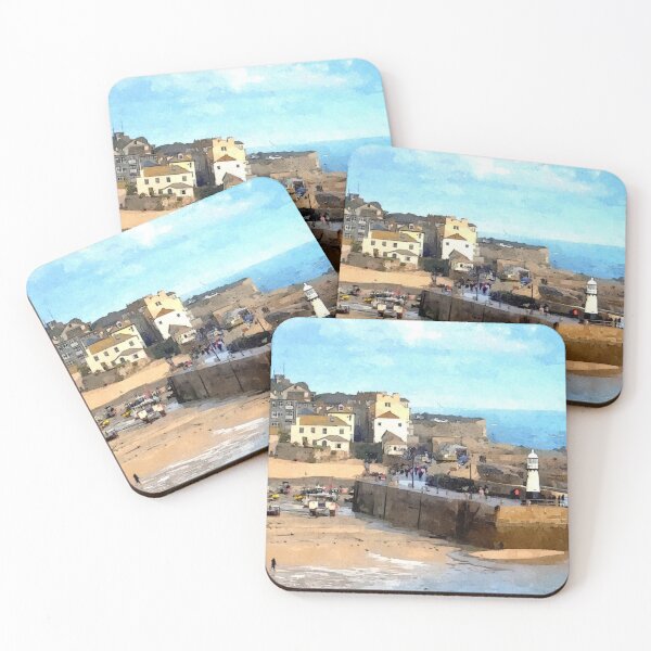 Item preview, The Pier At St Ives, Cornwall designed and sold by Trevor Harvey Art.