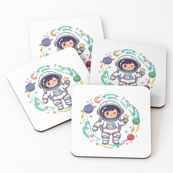 Item preview, Cosmic Explorer: Stylized Astronaut & Galaxy Art designed and sold by Teepee Designs.
