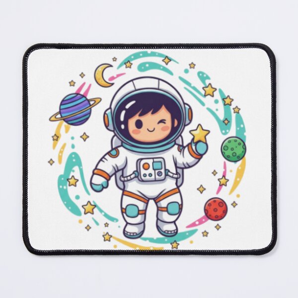 Item preview, Cosmic Explorer: Stylized Astronaut & Galaxy Art designed and sold by Teepee Designs.