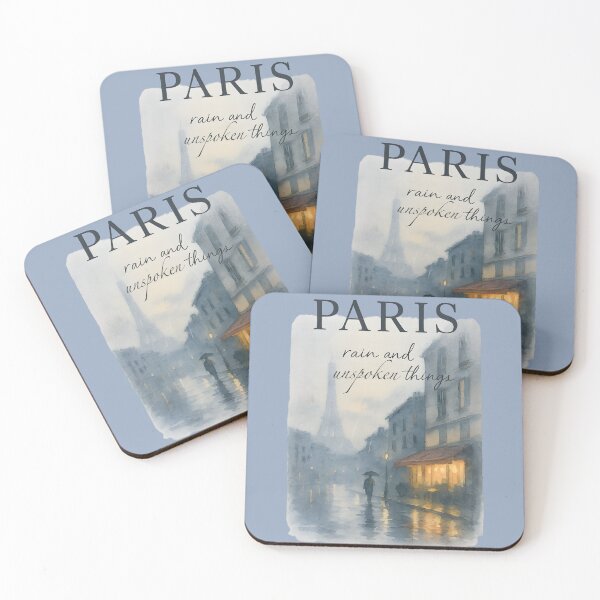 Item preview, Paris — Rain and Unspoken Things designed and sold by BumbleVee ☀️.
